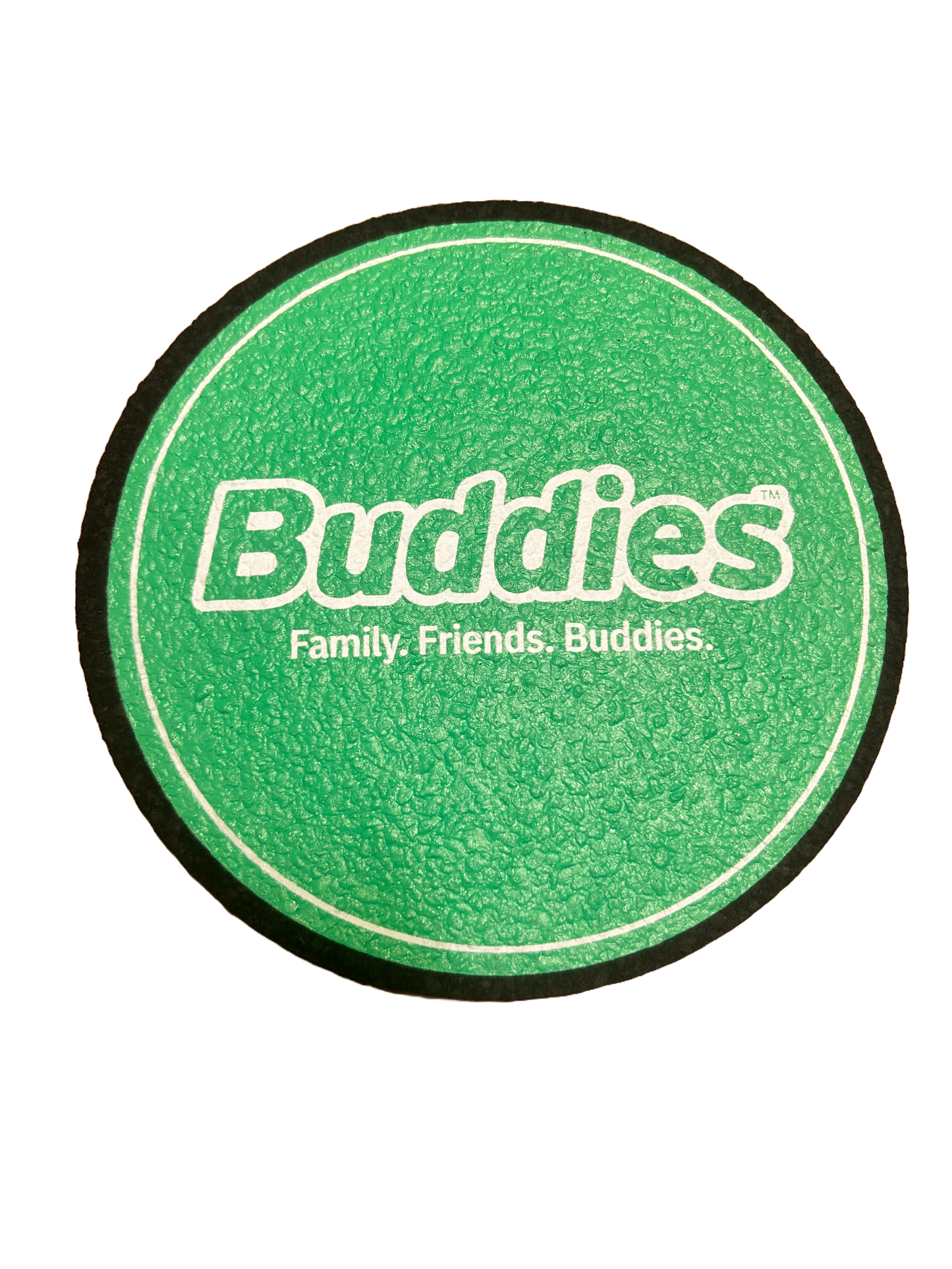 Buddies x Mood Mat 8" Circle Logo Dab Mat